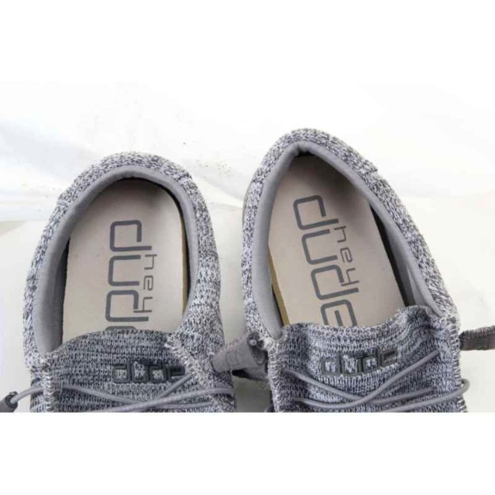 nwob hey dude sneakers shoes wally b sox  slip on mens casual sz 13 eur 46 - Picture 3 of 9